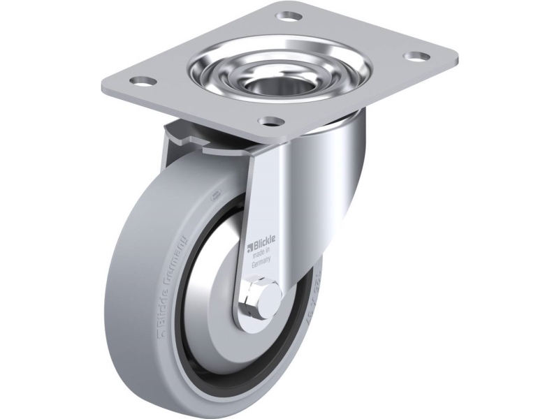 Blickle 644377 Lk-Poev 125Ka-3-Sg-Fa Rad, Raddurchmesser 125 Mm, Tragfähigkeit (Max.) 250 Kg, 1 Stk