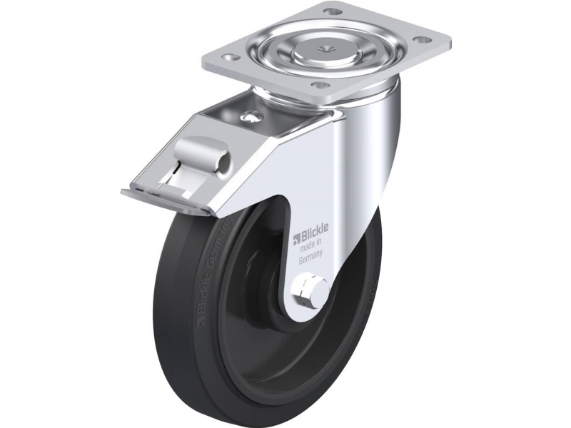 Blickle 561993 LH-POEV 200KA-FI styrhjul med broms hjuldiameter 200 mm bärförmåga (max) 500 kg 1 st | Cykling - Hjul, däck och slangar - Hjul | GameStuff