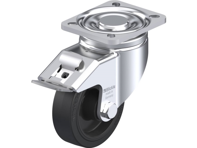Blickle 609768 LH-POEV 100R-1-FI Kääntyvät pyörät jarrulla Pyörän halkaisija: 100 mm Kantavuus (max): 200 kg 1 kpl 1 kpl