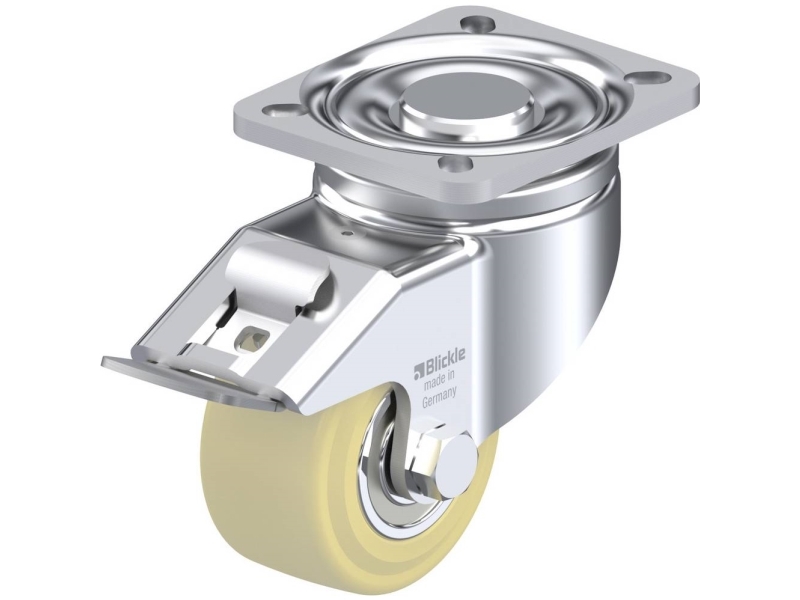 Blickle 678409 LH-GSPO 80K-FI Styrehjul med bremse Hjuldiameter: 80 mm Bæreevne (maks.): 700 kg 1 stk