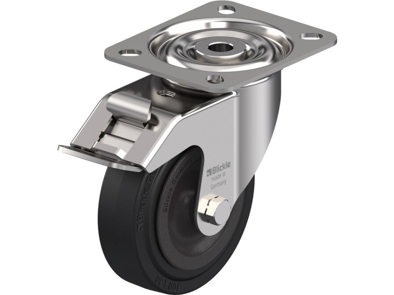 Blickle 746746 Lix-Vkht 100G-Fi-Of Lenkrolle Mit Bremse Raddurchmesser: 100 Mm Tragfähigkeit (Max.): 100 Kg 1 Stk