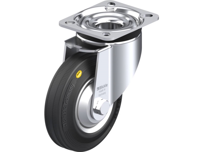 Blickle 301069 Lk-Rd 125R-1-Fa Hjul Hjuldiameter: 125 Mm Bæreevne (Maks.): 120 Kg 1 Stk