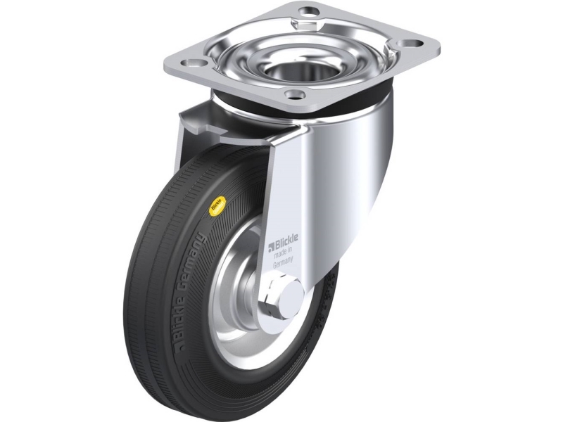 Blickle 236299 Lk-Rd 125R-1 Hjul Hjuldiameter: 125 Mm Bæreevne (Maks.): 120 Kg 1 Stk