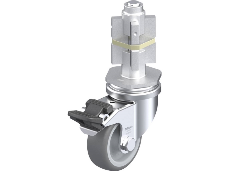 Blickle 742611 Lra-Tpa 50G-Fi-E05 Lenkrolle Mit Bremse Raddurchmesser 50 Mm