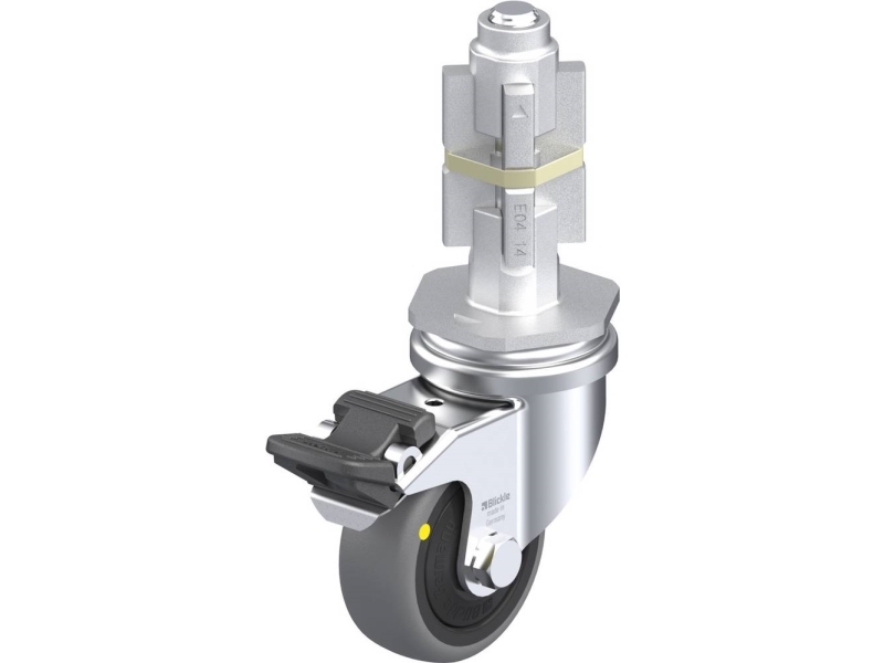 Blickle 742525 Lra-Tpa 50Kf-Fi-Els-E04 Lenkrolle Mit Bremse 50 Mm