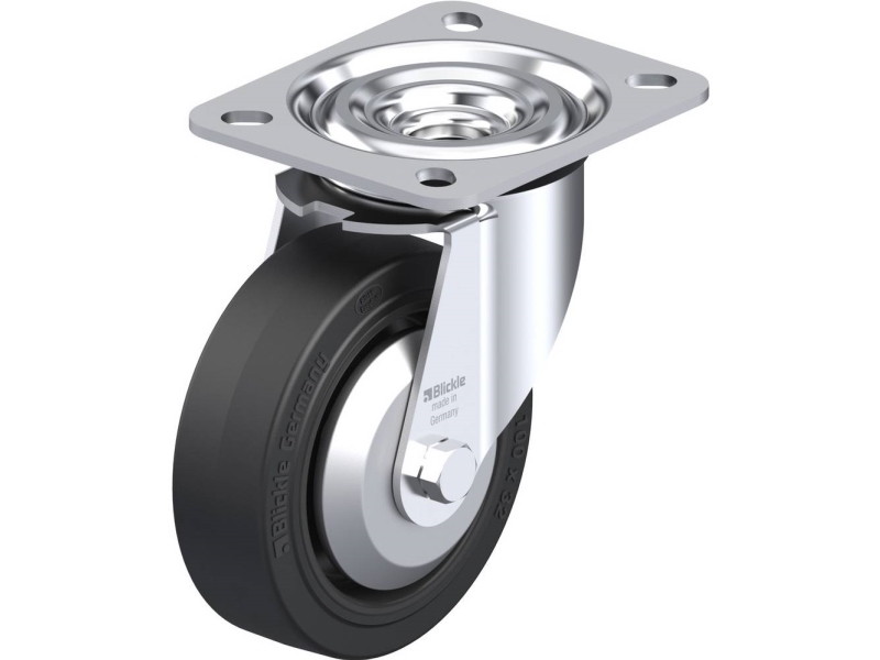 Blickle 6403 L-POEV 100R-FA Hjul Hjuldiameter: 100 mm Bæreevne (maks.): 200 kg 1 stk
