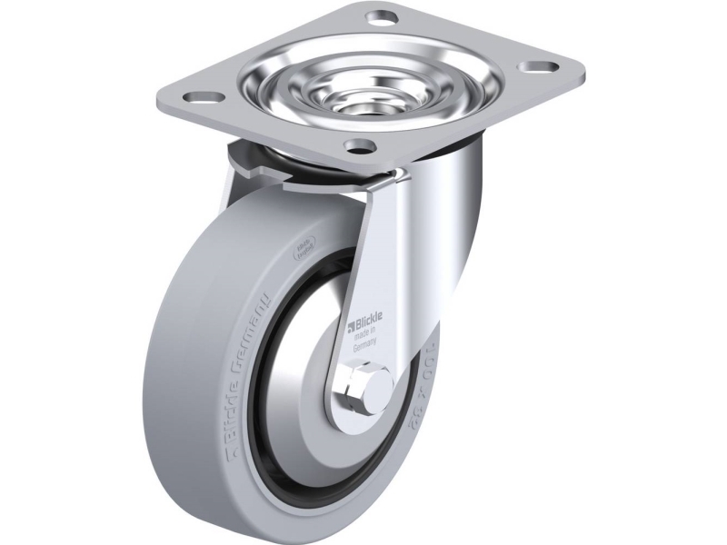 Blickle 403709 L-Poev 100Ka-Sg-Fa Lenkrolle 100 Mm 200 Kg (1 Stk.)