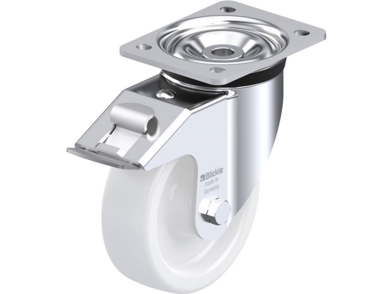 Blickle 617423 LK-SPO 150G-FI Styrehjul med bremse Hjuldiameter: 150 mm Bæreevne (maks.): 600 kg 1 stk
