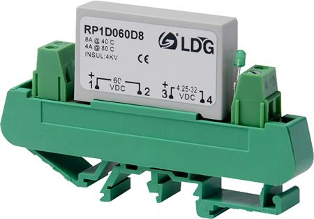 Carlo Gavazzi Solid-State-Relais Für Leiterplatte, 1-Phasig Zs/Io Typ Rp1a, Rp1b, Inkl. Sockel Für Din-Schiene