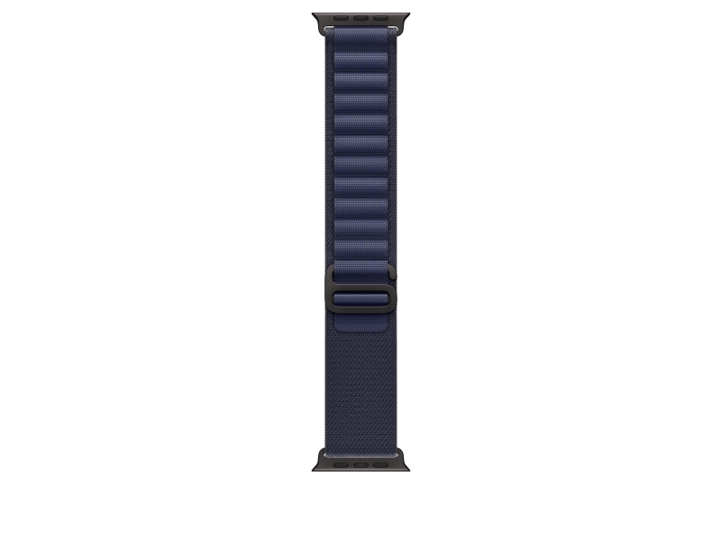 Apple Mypw3zm/A, Band, Smartwatch, Marineblå, Apple, Apple Watch Models 44Mm 45Mm 46Mm 49Mm, Polyester, Elastan, Titanium