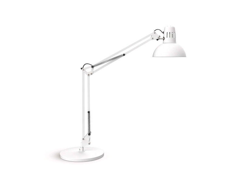 Maul 8230402, Hvid, Metal, Hjemmekontor, Kontor, E27, 1 Pære(R ), Led