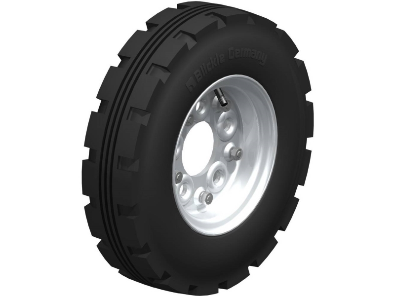 Blickle 23333 rad-luftdäck PA 430/5 flänshjul, hjuldiameter 420 mm, bärförmåga (max) 650 kg, 1 st | Verktyg & Verkstad - Infästning - Övriga Infästning | GameStuff