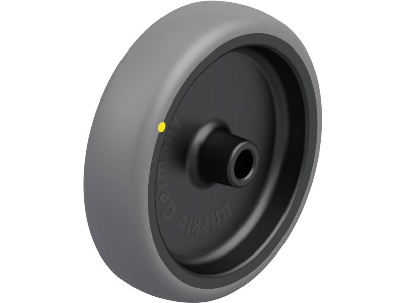 Blickle 613075 Tpa 127/12G-Els Hjul Til Tung Last Hjuldiameter: 125 Mm Bæreevne (Maks.): 80 Kg 1 Stk