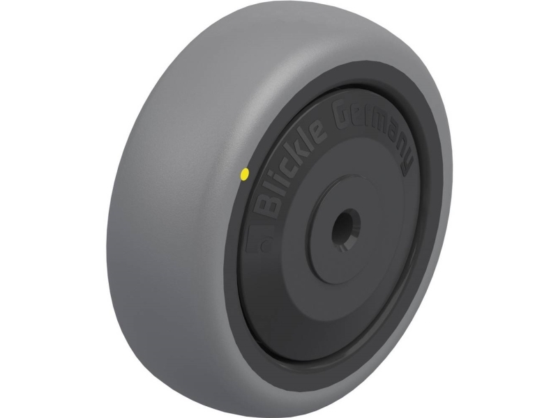 Blickle 601435 TPA 75/6KF-ELS Hjul til tung last Hjuldiameter: 75 mm Bæreevne (maks.): 50 kg 1 stk