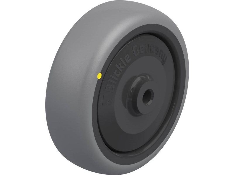 Blickle 849842 TPA 102/8KF-ELS Hjul til tung last Hjuldiameter: 100 mm Bæreevne (maks.): 70 kg 1 stk