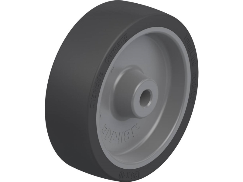 Blickle 844340 Posi 125/12G Plasthjul Hjuldiameter: 125 Mm Bæreevne (Maks.): 120 Kg 1 Stk