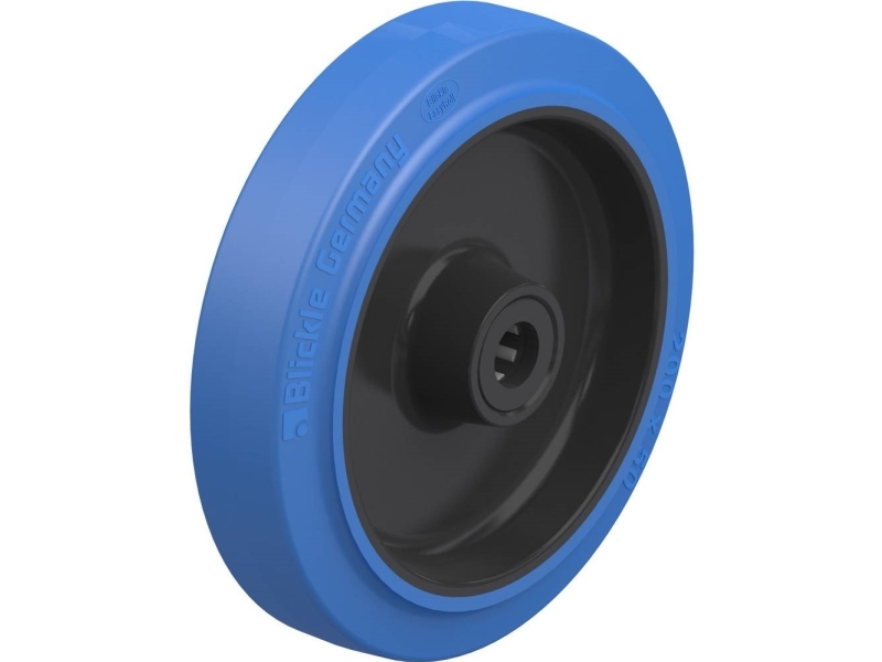 Blickle 599860 Poev 200/20R-Sb Plasthjul Hjuldiameter: 200 Mm Bæreevne (Maks.): 500 Kg 1 Stk