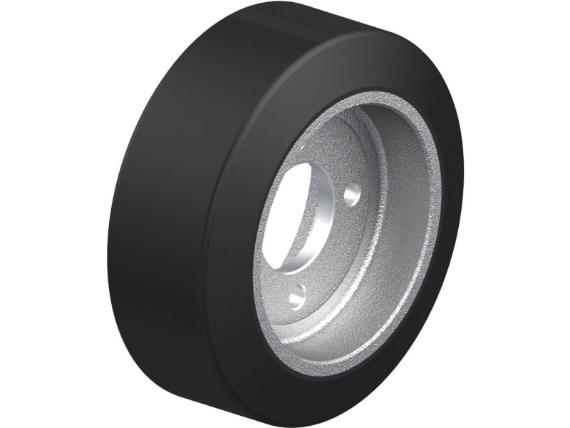 Blickle gaffelhjul 758749, 230x90/65-4, hjuldiameter 230 mm, 1 st | Verktyg & Verkstad - Infästning - Övriga Infästning | GameStuff