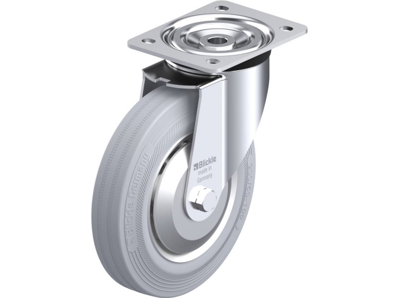 Blickle 56580 L-V 200K-Sg-Fa Rad – Raddurchmesser 200 Mm, Tragfähigkeit (Max.) 205 Kg, 1 Stk