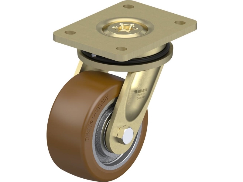 Blickle 755028 Ls-Gb 128K Rad/Laufrad, Raddurchmesser 125 Mm, Tragfähigkeit (Max.) 850 Kg, 1 Stk