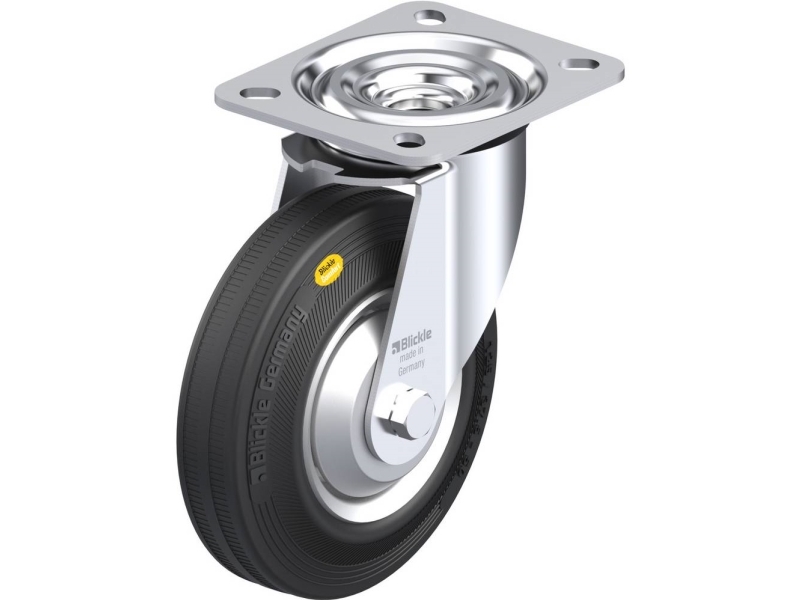 Blickle 53819 L-RD 125R-FA hjul hjuldiameter 125 mm bärförmåga (max) 120 kg, 1 st | Cykling - Hjul, däck och slangar - Hjul | GameStuff