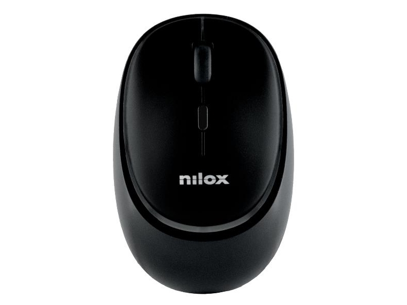 Nilox Nxmdws102, Optical, Bluetooth, 1600 Dpi, Black