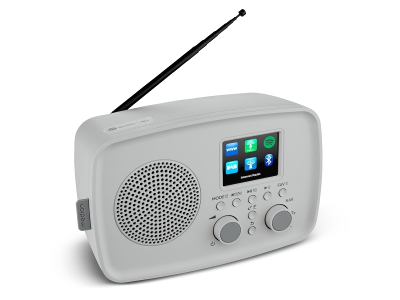 Medion 50078819, Internet, Dab+, Fm, 5 W, Tft, 6,1 Cm (2,4"), 802.11A, 802.11B, 802.11G