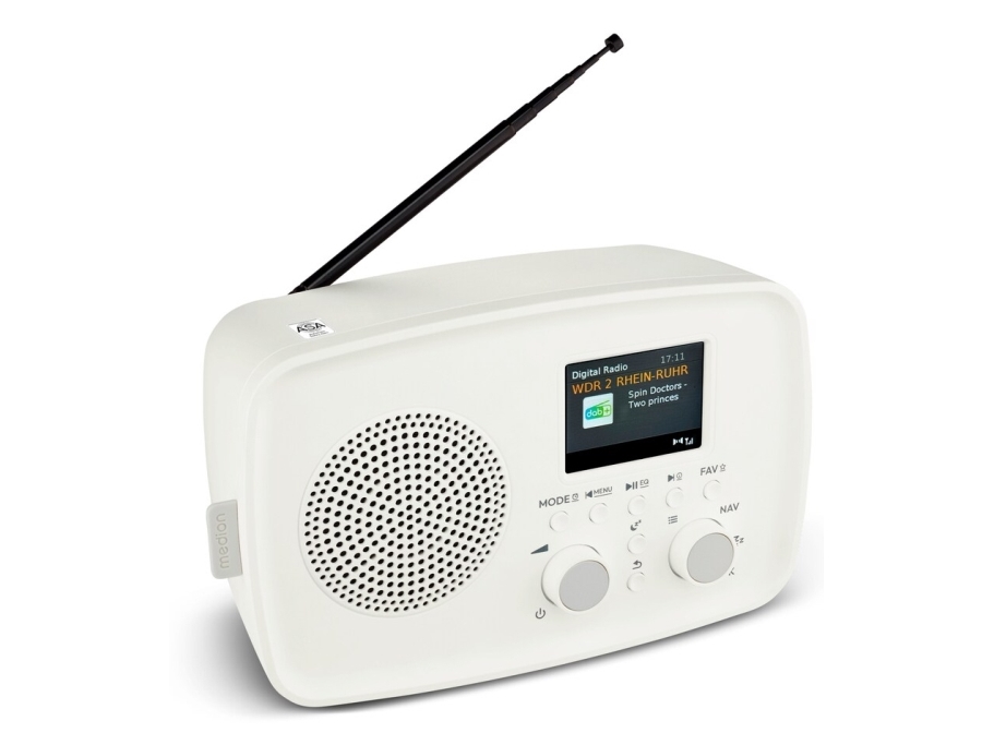 Medion Md89288, Personligt, Dab+, Fm, 5 W, Tft, 6,1 Cm (2.4"), Hvid