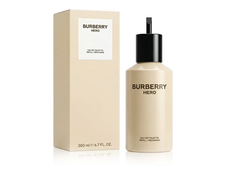 Burberry Hero Eau De Toilette Pour Homme - Flacon Recharge - 200 Ml