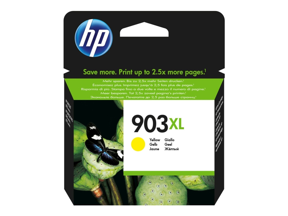 Hp 903Xl - Hohe Ergiebigkeit - Gelb - Original - Tintenpatrone - Für Officejet Pro 6960, 6970 (T6m11ae)