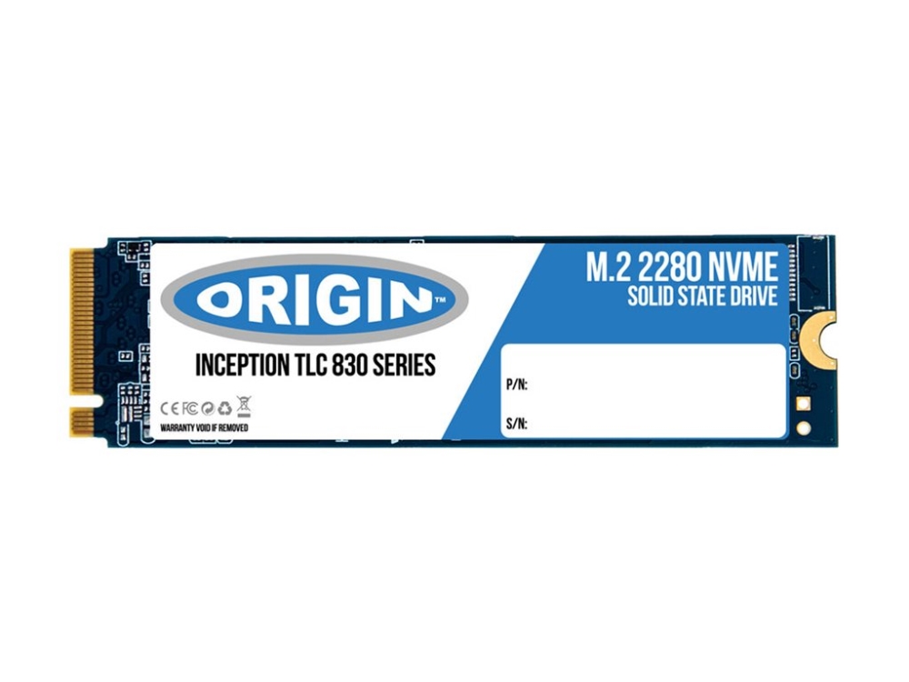 Origin Storage - Ssd - 512 Gb - Intern - M.2 - Pcie (Nvme) - For Dell Inspiron 15 Optiplex 50Xx, 5250 Precision 5720 Xps 13 9350, 15 95Xx