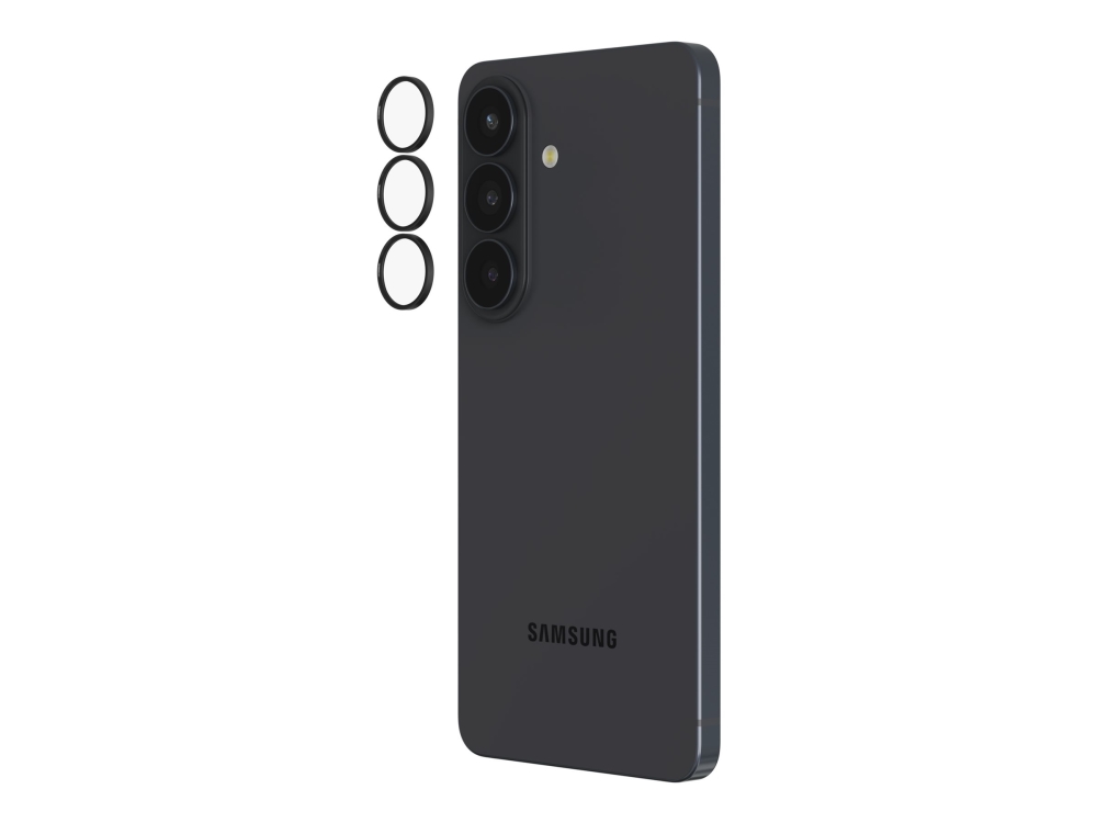 Invisibleshield Camera Lens Protector (Hoops), Samsung, Galaxy S26, Kratzresistent, Staubresistent, Schlagfest, Schwarz, 3 Stück(E)