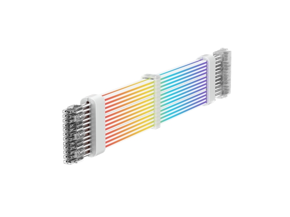 Gamemax | Psu Extension Cable | Vga 3X8pin-B | Baltas