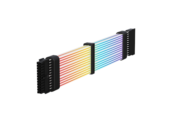Gamemax | Psu Extension Cable | Mb 24Pin-B | Juodas