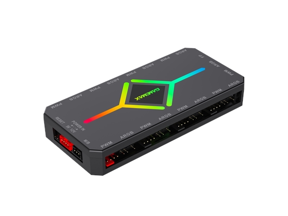 Gamemax Remoter Control V4.0 Argb Pwm Hub Bk Black Gamemax V4.0 Argb Pwm Hub Bk (6931858790956)
