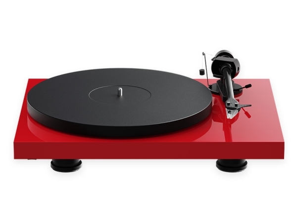 Pro-Ject Debut Evo 2 Turntable, Piano Red