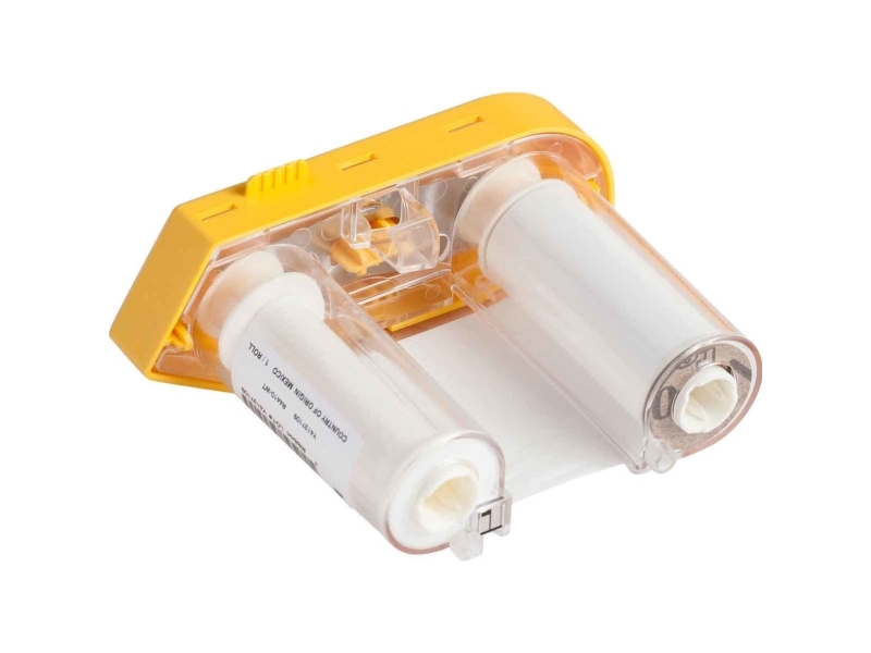 Brady M61-R4410-Wt, Bradyprinter M611, Hvid, Termisk Overførsel, Transparent, Gul, Brady, 5,08 Cm