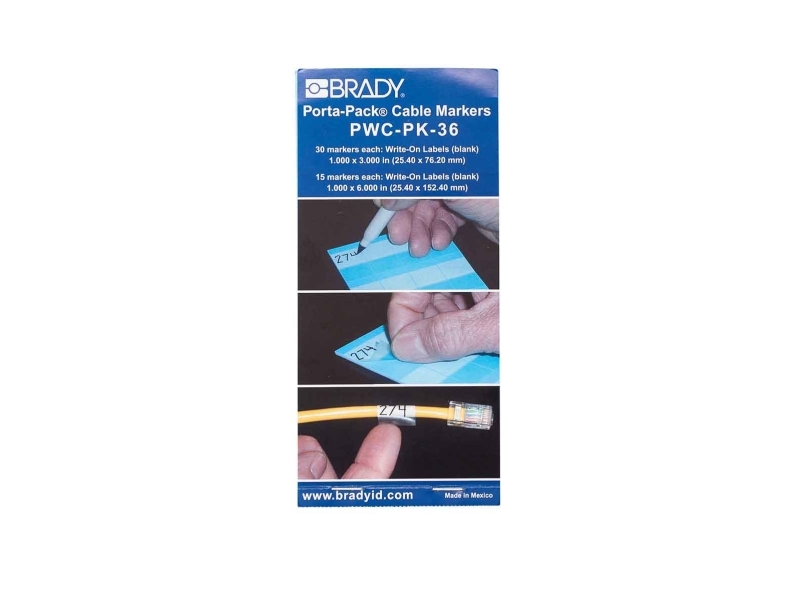 Brady Porta-Pack Wire Marker Books