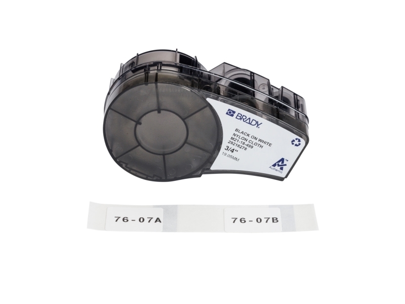 Brady Nylon Cloth Labels For M210