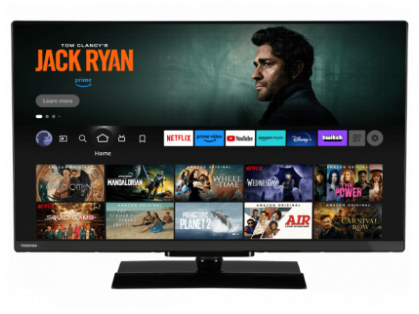 Toshiba 32Lv3f63da, 81,3 Cm (32"), 1920 X 1080 Pixel, Fuld Hd, Dled, Smart Tv, Sort