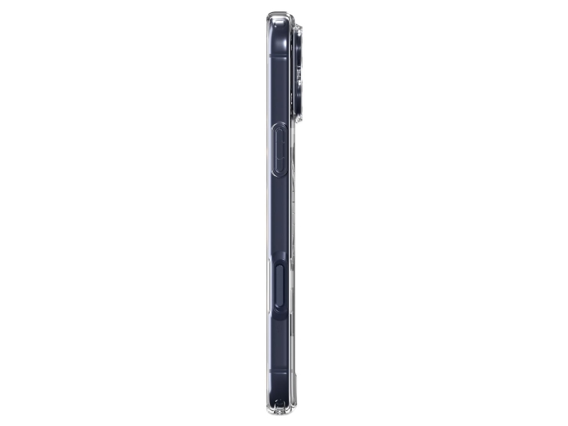 Spigen Ultra Hybrid (Mag Fit), Cover, Apple, Iphone 17 Pro Max, 17,5 Cm (6.9"), Mørkeblå, Transparent