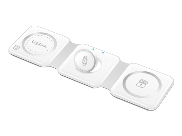 Logilink Pa0344, Indendørs, Usb, Trådløs Opladning, 0,8 M, Hvid