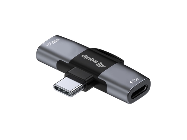 Equip 133479, Usb-C, 2 X Usb-C, Grå