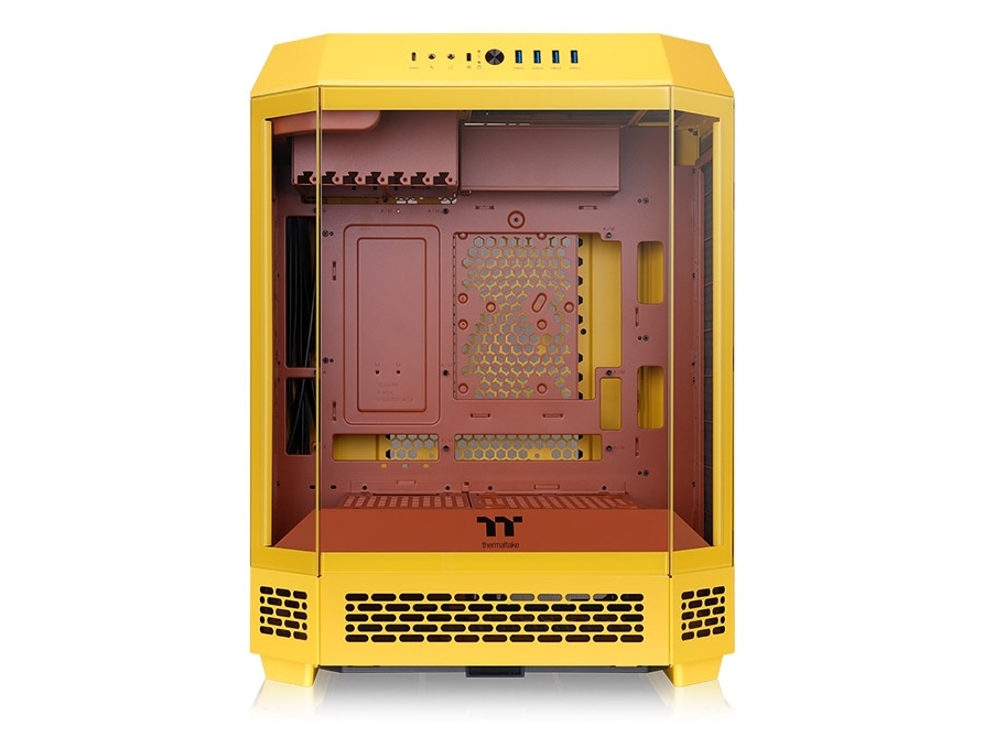 Thermaltake Tower 600, Midi Tower, Pc, Gelb, Atx, Micro Atx, Mini-Itx, Spcc, Gehärtetes Glas, Gaming