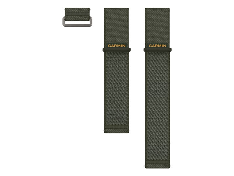 Garmin 010-13907-03, Band, Smartwatch, Mørkegrøn, Garmin, Venu X1, Nylon