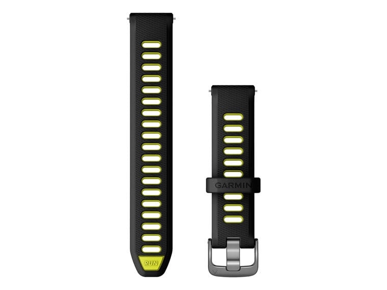 Garmin 010-11251-A3, Band, Smartwatch, Sort, Gul, Garmin, Captain Marvel Forerunner 255S Forerunner 255S Music Forerunner 265S Rey Venu 2S Venu 3S Ve
