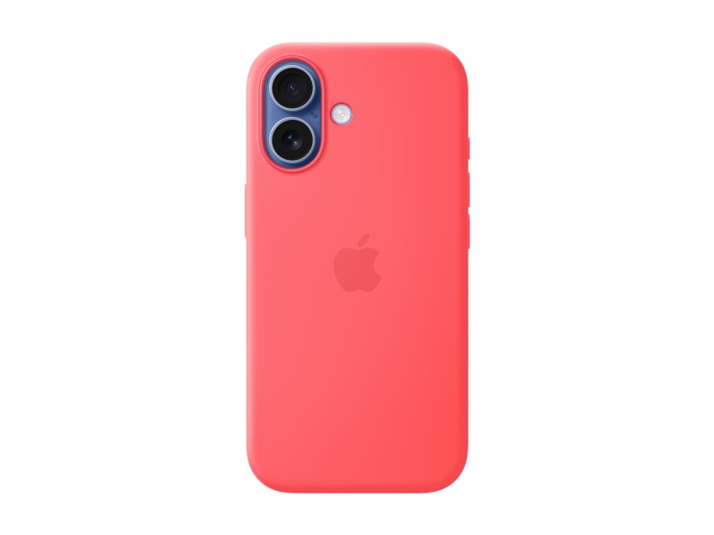 Apple - Beskyttelsescover Til Mobiltelefon - Magsafe-Kompatibilitet - Silicone - Lys Guava - For Iphone 17