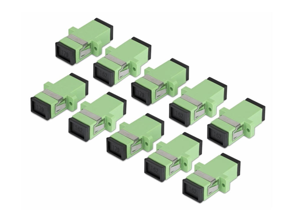 Startech - Netværkskobling - Sc/Apc Enkelttilstand (Hun) Til Sc/Apc Enkelttilstand (Hun) - Fiberoptik - Simplex - 9 / 125 Micron - Os1/Os2 - Passiv,