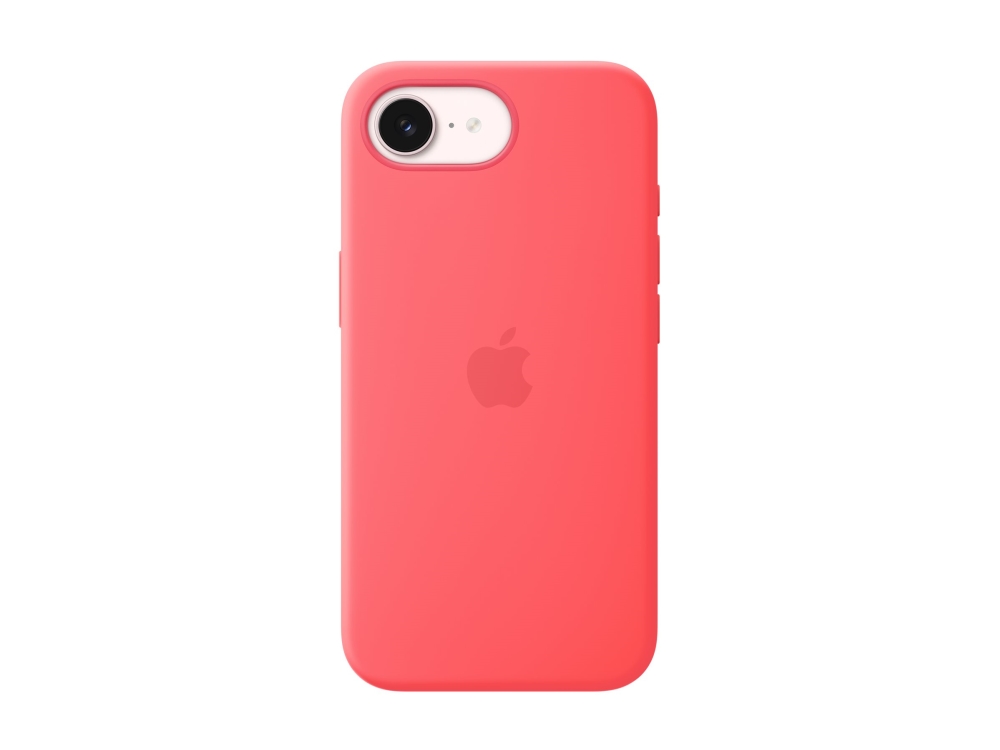 Apple - Baksidedeksel for mobiltelefon - MagSafe-samsvar - silikon - lys guava - for iPhone 17e