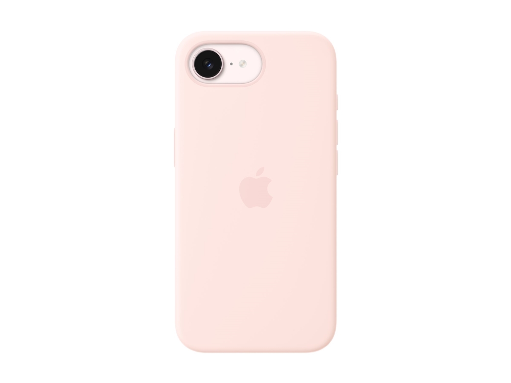 Apple - Beskyttelsescover Til Mobiltelefon - Magsafe-Kompatibilitet - Silicone - Blød Pink - For Iphone 17E